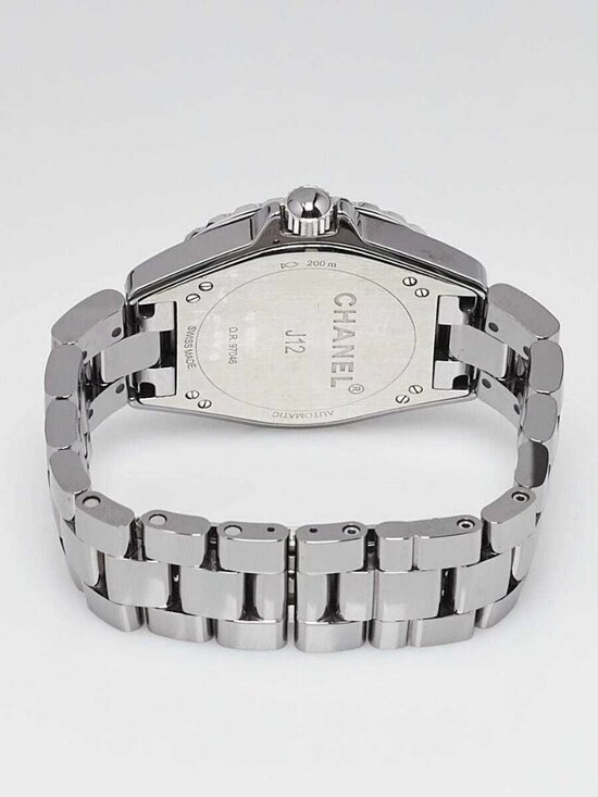 Chanel Gunmetal J12 Titanium Ceramic 41mm Chromatic Automatic Watch